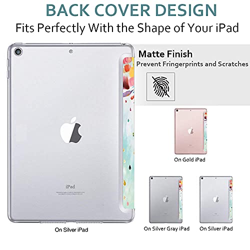 Image of DuraSafe Cases for iPad PRO 12.9 3 [ 3rd Generation 2018 ] A1876 A2014 A1895 MTHN2HN /A MTHU2HN /A MTEL2HN /A MTEM2HN /A Trifold Printed PC Lightweight Protective Clear Back Cover - Deer Print