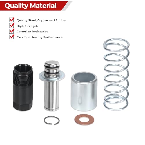 Image of Low Side Bigger Pump Piston Pump Plunger Kit Fit for Most 3 Ton Jack, Compatible with Torin Big Red /Harbor Freight Daytona Pittsburgh /Arcan 3 Ton Floor Jack Rebuild