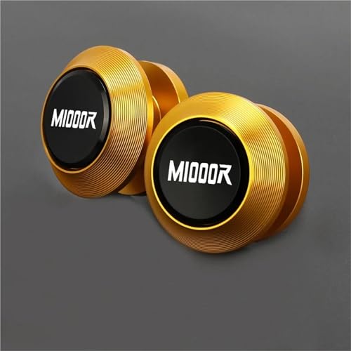 Caballete trasero accesorios motoc tornillos 8 mm para BMW M 1000R 2023-2024 amarillo