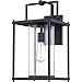 Quoizel GRE8409MBK Garrett Outdoor Wall Sconce, 1-Light 150 Watt, Matte Black