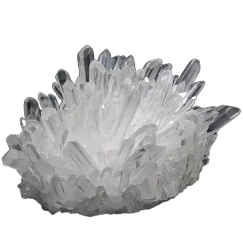Crystal Cluster White Stone dots Home Decoration Decor(600-700g)