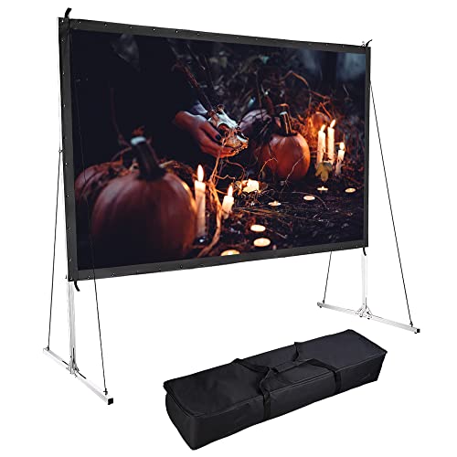 Pantalla portátil para proyector 100 pulgadas con soporte