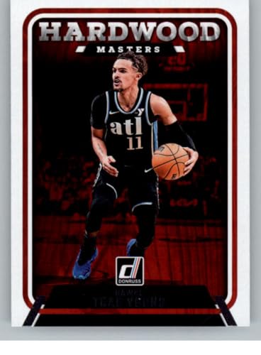 2024-25 Donruss Hardwood Masters 9 Trae Young Atlanta Hawks Basketball Card in Raw (NM or Better) Condition