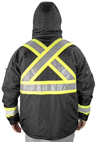 Image of Tingley Cold Gear Men's Jacket With Detachable Hood Hood, Heat Retention