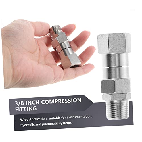 Adaptateur en acier inoxydable robuste pour connexions de tubes durables