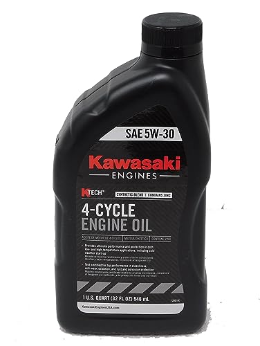 Aceite para motor Kawasaki K-Tech SAE 5W-30 1 Quart miniatura 1