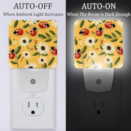 Lámpara de noche LED con sensor para niños, 7.6x7.6 cm miniatura 2