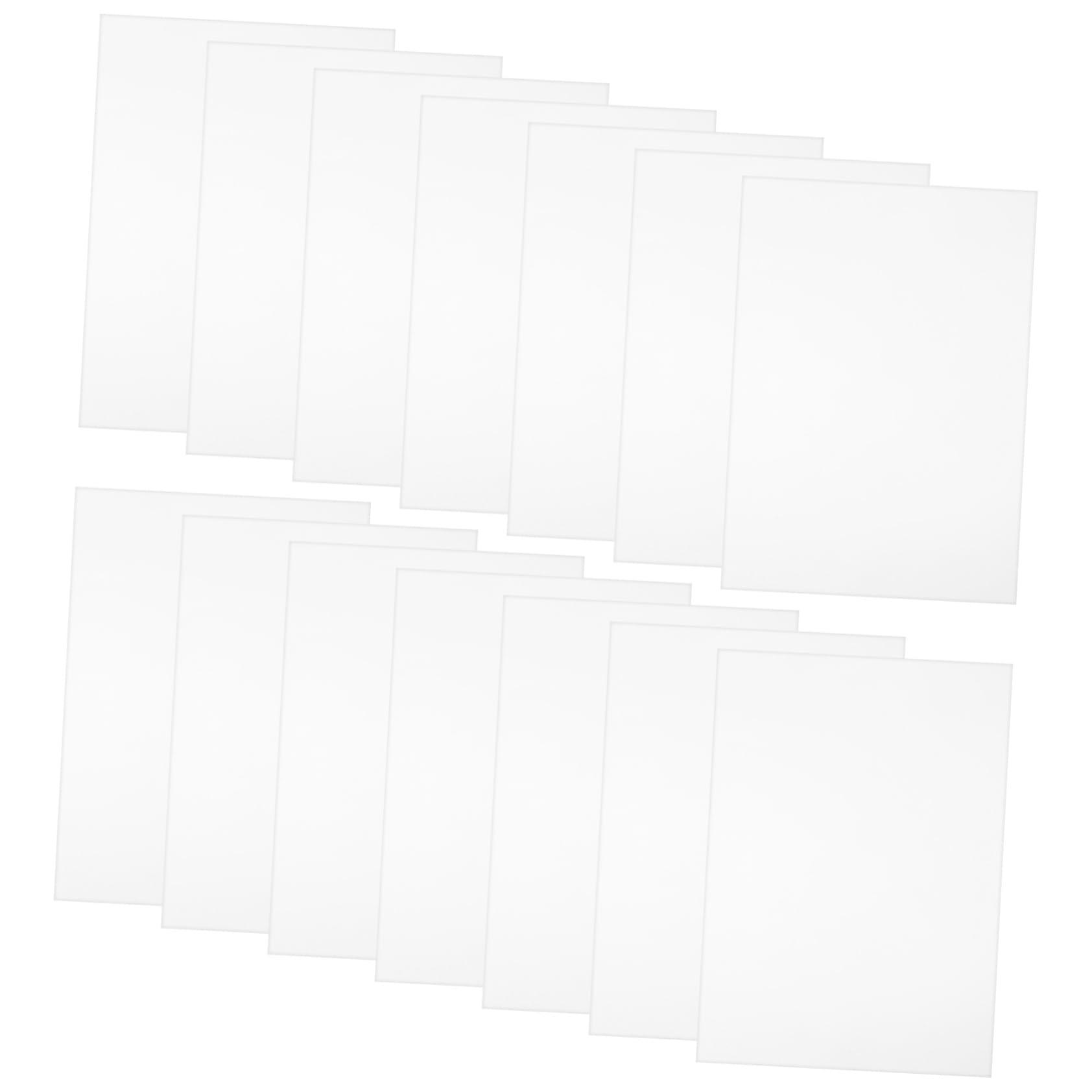 Gogogmee 50kawałki Białe Kartki Papieru Do Rękodzieła Materiał Do Malowania Akcesoria Diy Scrapbookingu i Tworzenia Ręcznych Projektów Artystycznych