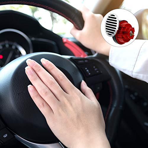 FAVOMOTO 1 par Buzina de Trem Caminhões Alto Buzinas De Ar Elétrico Buzina Caracol Carro Buzina de T