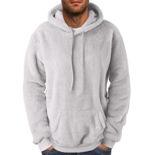 Muscularfit Sweatshirts for Men Big and Tall Drawstring Long Sleeve Pullover Casual Lightweight Hooded Shirts Trendy Clothes