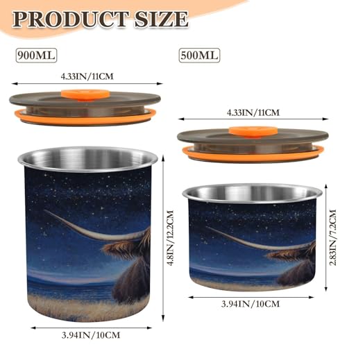 Envase de acero inoxidable hermético para café 30oz miniatura 2