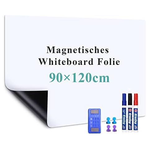 Tableau blanc adhésif magnétique Warasee Cover