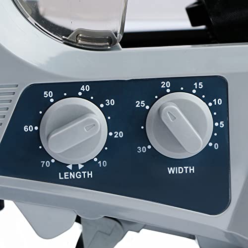 U.S.SOLID Automatischer Klebebandabroller JF-5000- Karussell-Rundbandabroller - Einstellbare Bandschnittlänge 15-70 mm und Breite 3-25mm - 3 Abrollmodi