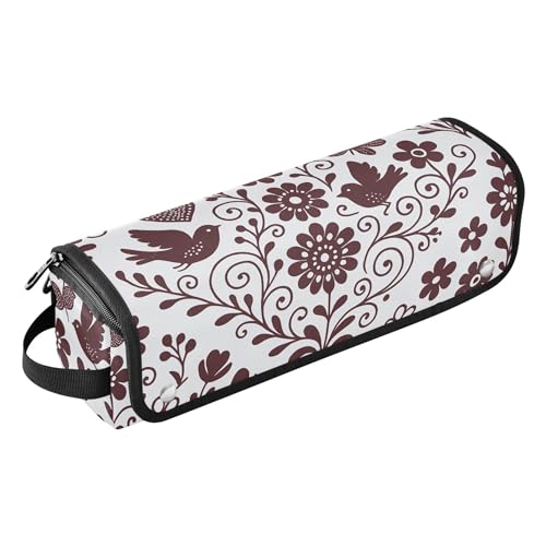 Bolso de viaje para plancha de pelo con estera resistente al calor miniatura 1