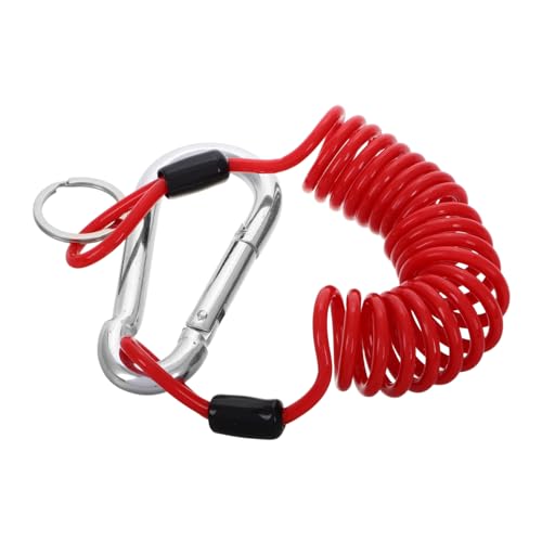 Alipis Trailer Parts Breakaway Cable Spring Coil Heavy Duty Rv Towing Cable Easy Install Enhanced Safety