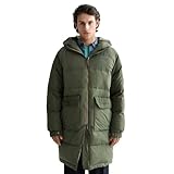 Vert Scotch & Soda Long Puffer Jacket M