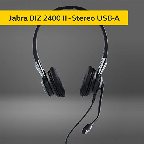 Jabra BIZ 2400 II USB Duo BT Micro casque sur oreille convertible sans fil filaire USB - vue 3