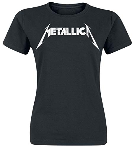 Preisvergleich Produktbild Metallica Textured Logo T-Shirt schwarz M
