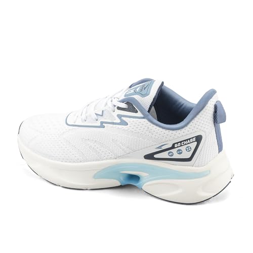 Image of ASIAN Powerplay-44 Running Shoes for Men | Lightweight Breathable Mesh Sports Sneakers with Cushioned Midsole, Strong Grip Sole | Gym, Walking & Training Shoes