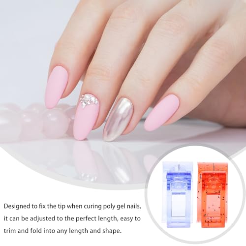 STOBAZA 12pcs Clips para Uñas Acrílicas y Gel miniatura 6