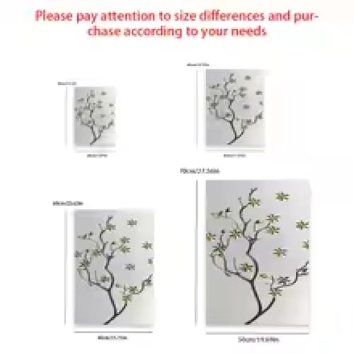Toile classique de branches chinoises de qualite superieure monte sur chassis en bois - 4