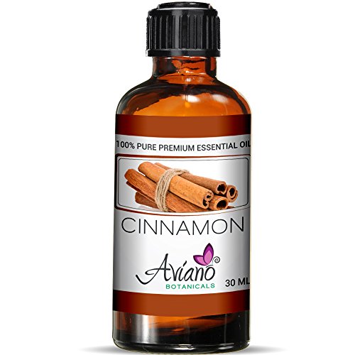 Cinnamon Bark Essential Oil - 100% Undiluted by Aviano Botanicals (30 ml)