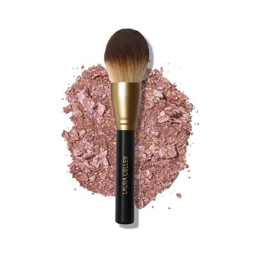 LAURA GELLER NEW YORK Classic Bronzer Brush | Fluffy Powder Brush, Contour & Define, Vegan Bristles