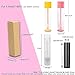 ANZKA 50 Pcs Lip Balm Containers Packaging Boxes, 2.67x0.7x0.7 Inch Wrapping Box for 0.15Oz Lipbalm Round Tubes, 5.5ml DIY Lipsticks Kraft Paper Package Boxes