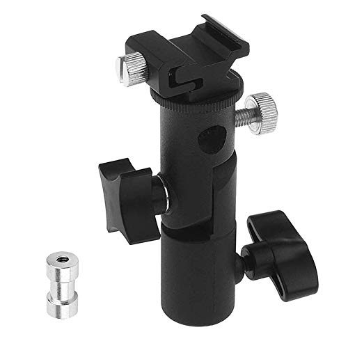 Slow Dolphin Camera Flash Speedlite Mount Swivel Light Stand Bracket Shoe Mount