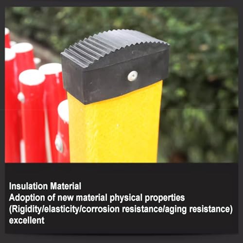 Barrière de circulation extensible rouge | Clôture accordéon mobile à roulettes - 3