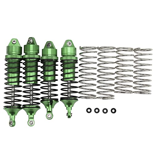 Amortiguadores LOSi Lasernut U4 Tenacity 1/10 de aluminio verde para coche RC todoterreno