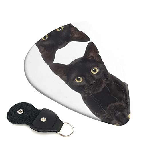 Ensemble de 6 médiators de guitare chat mignon noir pour guitare acoustique, guitare électrique, basse, ukulélé – fin… - Les Beatles, Paul McCartney, John Lennon, RIngo Starr, George Harrison Ensemble de 6 médiators de guitare chat mignon noir pour guitare acoustique, guitare électrique, basse, ukulélé - fin…
