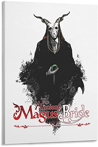 Huboskn Leinwand Bedrucken  Anime The Ancient Magus Bride dekorativ 30x50cm Kein Rahmen Cover