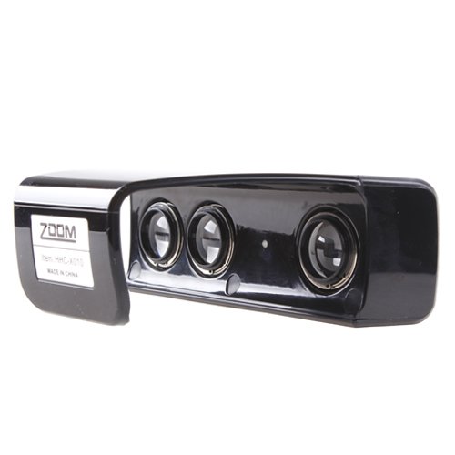 Enjoydeal Black Zoom Play Range Reduction Lens for XB 360 Kinect Gaming Controller Accessory