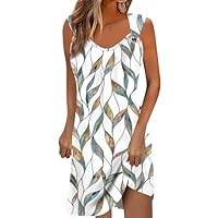 RMBLYfeiye Blusenkleid Damen Vintage Blumen - 3/4 Arm Sommerkleid Boho