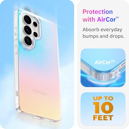 LONLI Hue Case for Samsung Galaxy S26 Ultra - Fluorescent Holographic Iridescent Phone Case - [Raised Camera Frame] - Cute and Unique Phone Cover for Girls and Women - image 6