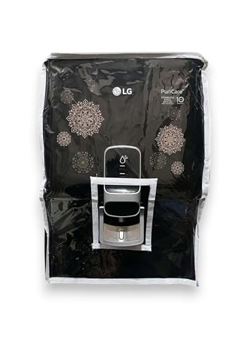 Image of Alora Body Protective Cover Compatible LG WW140NP 8L Stainless Steel Tank - RO+ Mineral Booster, water Purifier cover Black