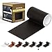 Leather Repair Tape Patch Leather Adhesive for Sofas, Car Seats, Handbags, Jackets,First Aid Patch 2.4"X15' (Dark Brown Leather)