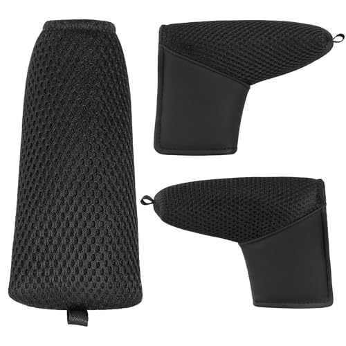 Housse de protection pour tête de putter de type Ping accessoire de golf noir léger