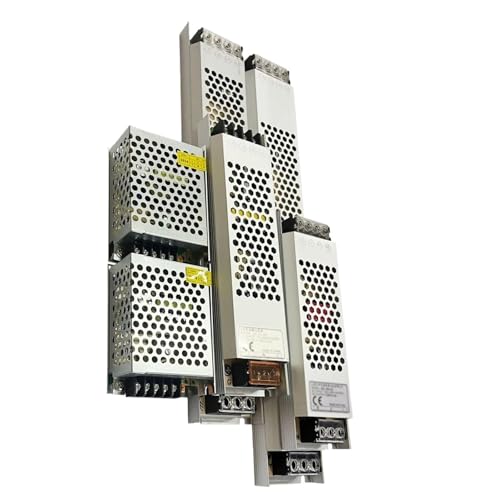 Transformateur LED 12V 200W AC180-240V bloc alimentation extra fin
