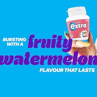 EXTRA W-MELON 60pc BOTTLE 6MBx6OUTERS