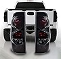 CPW Tail Lights Compatible with [1999 2000 2001 2002 2003 2004 2005 2006 Chevrolet Silverado] [2007 Classic Body] [1999-2003 GMC Sierra] Tail lights (Black Smoke)