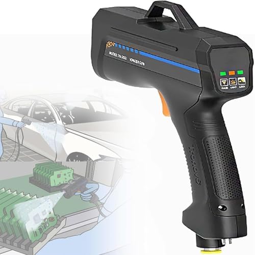 Ionizing Air Gun, Anti-Static Gun with Dust Detection Light, Efficient Static Eliminator for Electronics Repair, Balance Dust Removal Tool, Economy Type