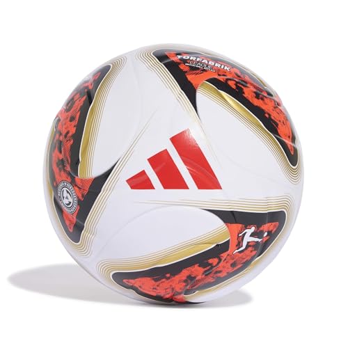 adidas Adult Bundesliga 26/27 Torfabrik League Boxed Ball white/black/solar red 4