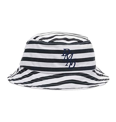 Diamond Supply Co. Serif Bucket Hat (Navy/White Stripe, S/M)