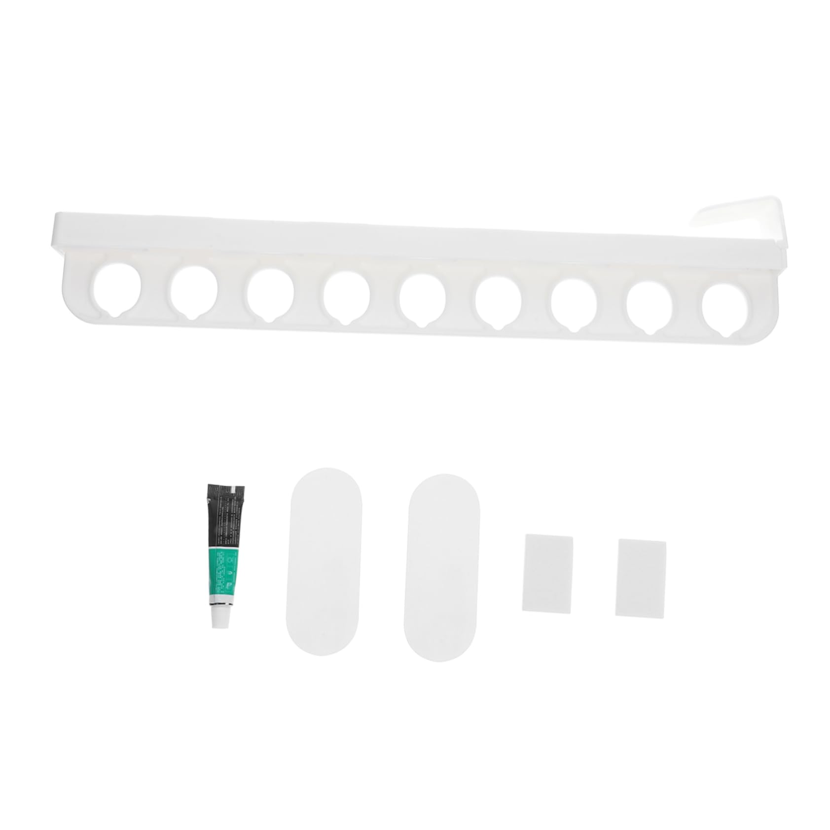 Ciieeo Pants Hanging Organizer Extendable Closet Rod Sliding Hanger Rail Easy Pull-Out Space-Saving Abs Material