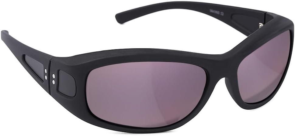 LILONGAD Polarized Fit Over Glasses Sunglasses for Men Women, Wrap Around Sunglasses UV400 for Driving Outdoor Activities