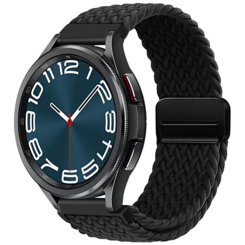 20mm Sport Loop Band Compatible with Samsung Galaxy Watch 6 5 4 Band 40mm 44mm/Watch 5 Pro 45mm/Galaxy Watch 4 6 Classic Band 42mm 46mm 43mm 47mm/Watc