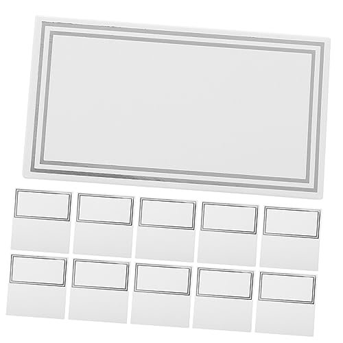 Luxshiny 100 piezas Tarjetas de Lugar Elegantes para Eventos Tarjetas de Nombre de Mesa Papel Resistente para Bodas y Recepciones para Mostrar de Invitados y de Mesa