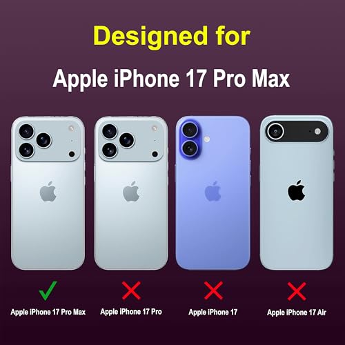 Image of amazon basics Back Case Cover for iPhone 17 Pro Max | Compatible for iPhone 17 Pro Max Back Cover | Liquid Silicon Magic Case with Camera Protection | Lavender